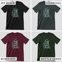 'Stay Wild Ocean Child' Surfer Cotton T Shirt, thumbnail 4 of 6