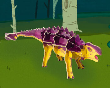 Build Your Own Personalised Ankylosaurus, 7 of 9