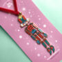 Nutcracker Pastel Decoration And Necklace, thumbnail 5 of 5