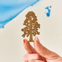 Sequoia Tiny Tree Brass Trinket Reedwood, thumbnail 1 of 3