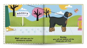 Welcome Fur Baby Personalised Dog Book, 11 of 12