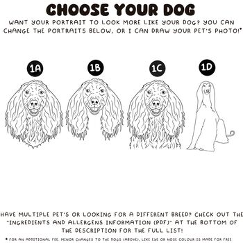 Personalised Afghan Hound Dog Outline Portrait Jumper, 2 of 7