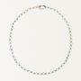 Oculus Necklace Sterling Silver Plated, thumbnail 2 of 3