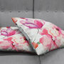 Pink Magnolias Cushion Cover | Double Sided Printing, thumbnail 4 of 7