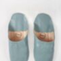 Men's Leather Babouche Slippers, thumbnail 6 of 11