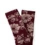 Cashmere Wrist Warmers Burgundy, thumbnail 7 of 7