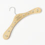 Personalised White Floral Wooden Hanger, thumbnail 2 of 7