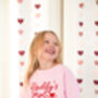 Valentines 'Daddy's Girl/Boy' Personalised Name Embroidered Sweatshirt Jumper, thumbnail 5 of 6