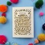 Personalised 'First Christmas' Papercut Card, thumbnail 5 of 9