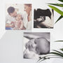 New Baby Wooden Photo Letter Box Gift Set Keepsake, thumbnail 11 of 11