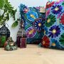 Hand Embroidered Flower Cushion Cover, thumbnail 10 of 10