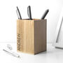Personalised Wooden Stationery Holder, thumbnail 1 of 4