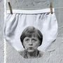 Political Underwear Or Pants Angela Merkel, thumbnail 1 of 1