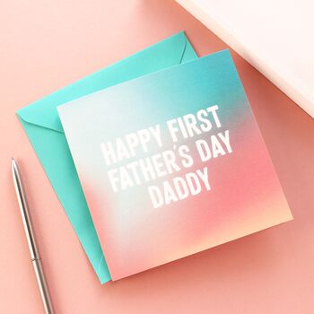 Happy First Father's Day Card, 2 of 4