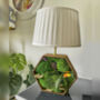 Wooden Hexagonal Table Lamp, thumbnail 9 of 9