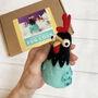 Needle Felted Chicken Egg Cosy, thumbnail 8 of 11