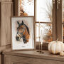 Personalised Watercolour Horse Portrait, thumbnail 5 of 11