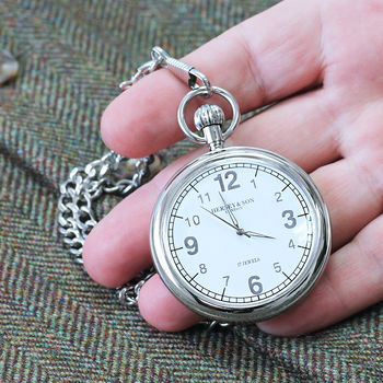 Personalised Silver Pocket Watch, 3 of 7