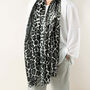 Animal Print Scarf In A Gift Box, thumbnail 1 of 7