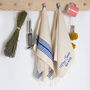 Personalised Christmas Napkin Gift Set, Handwoven Tea Towels, thumbnail 8 of 12