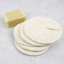 A Slice Of Green Organic Cotton Facial Pads Five Pack, thumbnail 6 of 11