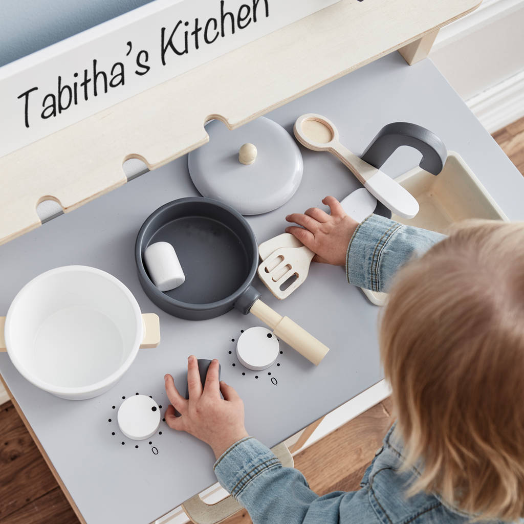 personalised toy kitchen