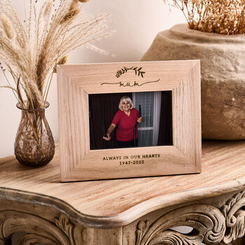 Personalised Remembrance Picture Frame, 2 of 3