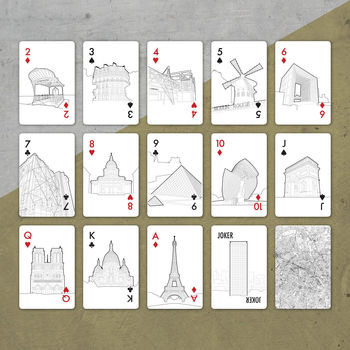 Skyline Cards The Paris Edition, 3 of 4