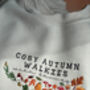 Personalised Autumn Dog Walking Sweatshirt, thumbnail 7 of 7