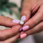 Sterling Silver Flower Toe Ring, thumbnail 4 of 6