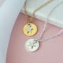 Personalised Name Disc Star Necklace, thumbnail 3 of 6