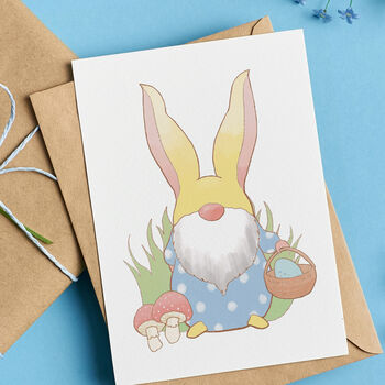 Personalised Easter Gonk Card, 2 of 3