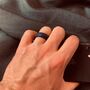 Handmade Unisex Flexible Silicone Wedding Ring, thumbnail 3 of 7
