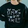Bows Embroidered Sweatshirt, thumbnail 7 of 12