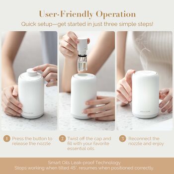 Aromatherapy Diffuser And Essential Oil Gift Set, 6 of 11