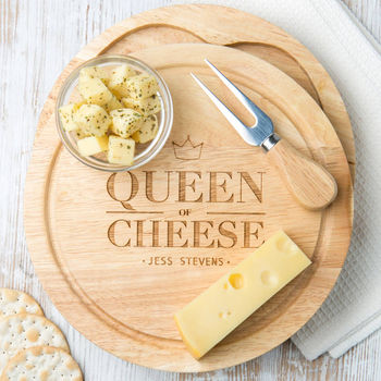Personalised Cheese Board For Her, 5 of 10