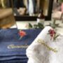 Personalised Birth Flower Towel, thumbnail 2 of 3