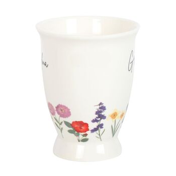 Grandma Wildflower Pedestal Mug, 3 of 3