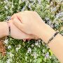 Watermelon Tourmaline 'Mummy And Me' Gemstone Bracelet Set, thumbnail 2 of 4