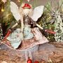 Personalised Christmas Toadstool Fairy Tree Topper, thumbnail 8 of 12