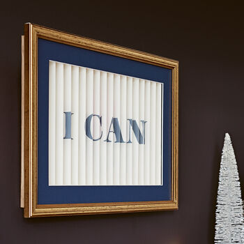 Personalised 3D Quote Framed Artwork, 8 of 12