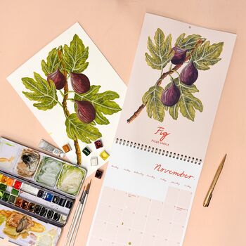 2025 Fruit Illustration Wall Calendar, 7 of 12