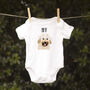 Best Friend Forever Personalised Dog Babygrow, thumbnail 4 of 12