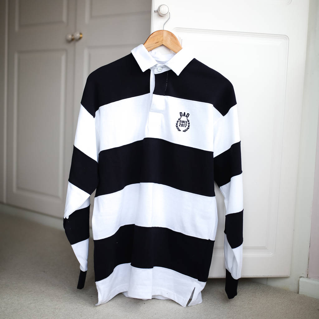 Personalised Dad/Grandad/Uncle Rugby Shirt By Rosie Willett Designs ...