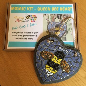 Queen Bee Mosaic Craft Kit, 2 of 2