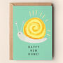 Snail New Home Card, thumbnail 1 of 2