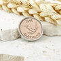 80th Birthday 1946 Farthing Keepsake Keyring, thumbnail 1 of 9