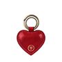 Red Heart Shaped Leather Key Ring. 'The Mimi', thumbnail 2 of 9
