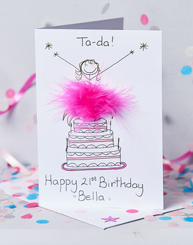Handmade Personalised 3D Happy Birthday Age Card, 4 of 9
