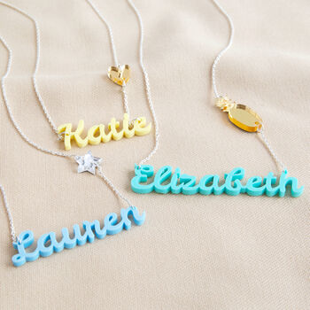 Acrylic Name Necklace, 2 of 10